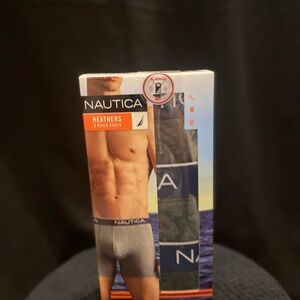 Brand New Nautica Heathers Boxer Briefs Size M 32 - 34